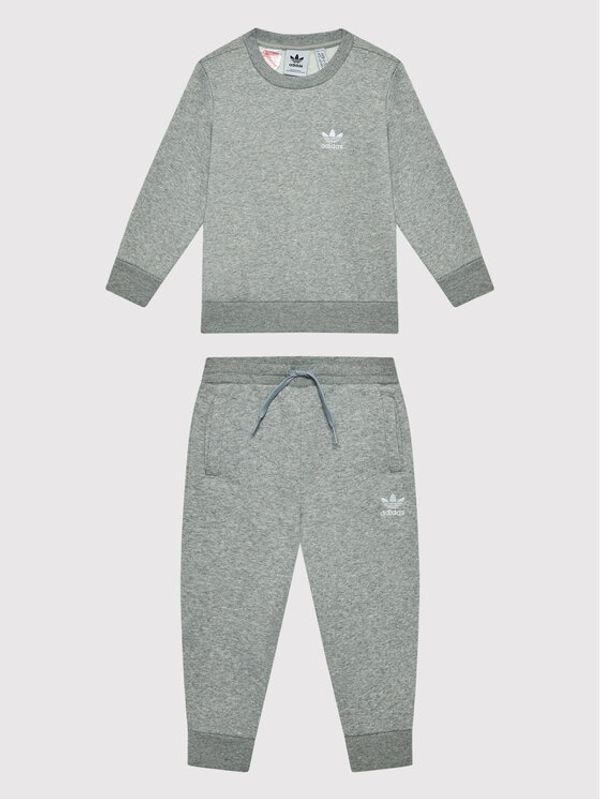 adidas adidas Анцуг adicolor Crew HE691 Сив Regular Fit