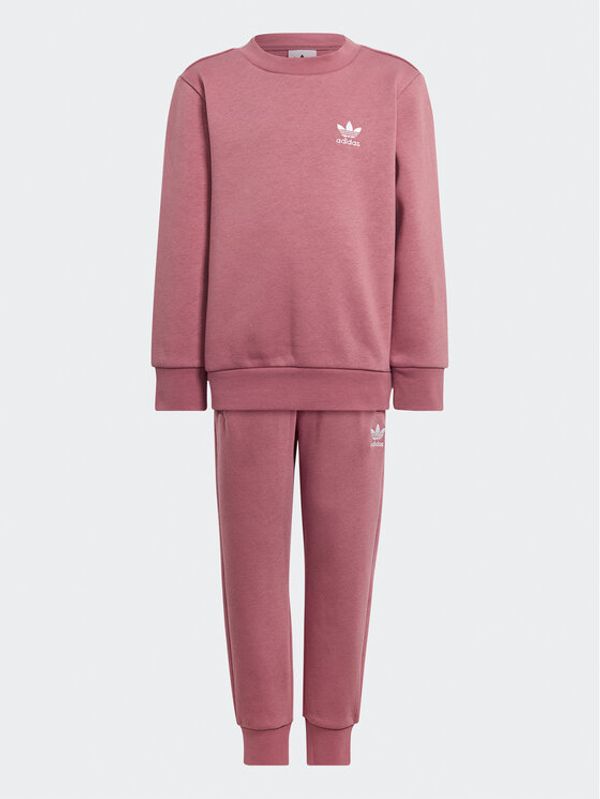 adidas adidas Анцуг Adicolor Crew Set IB9899 Розов Regular Fit