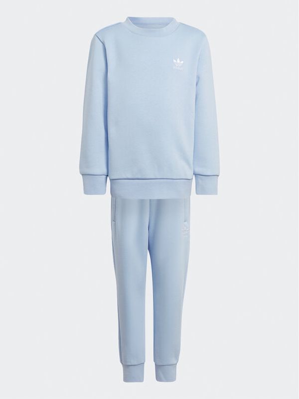 adidas adidas Анцуг Adicolor Crew Set IB9900 Син Regular Fit