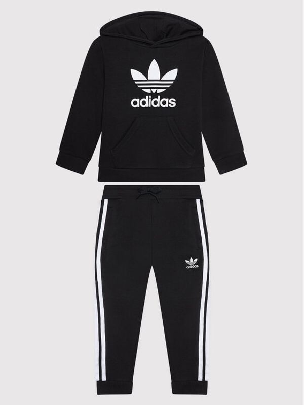 adidas adidas Анцуг adicolor H25253 Черен Regular Fit