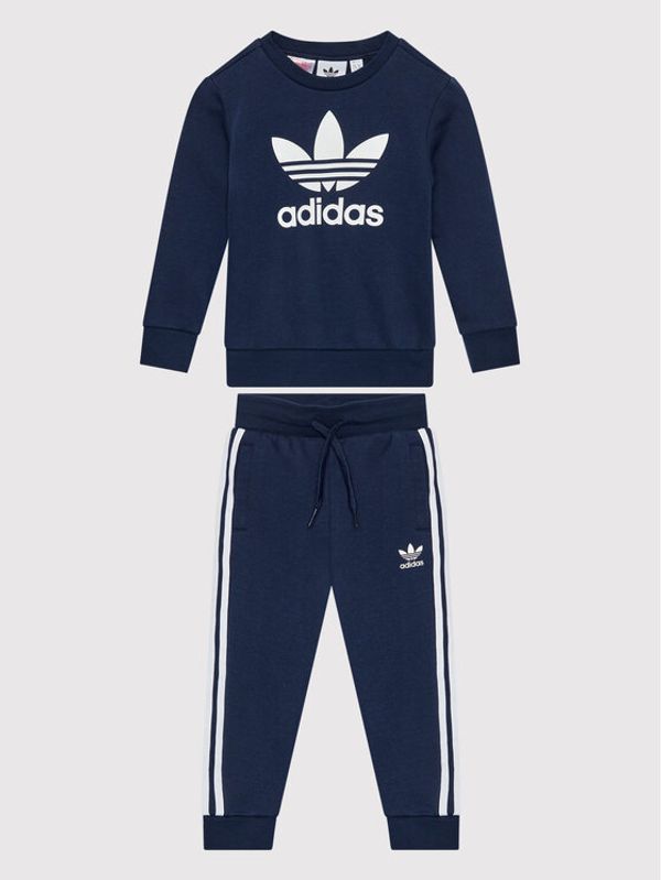 adidas adidas Анцуг Crew HK7495 Тъмносин Regular Fit