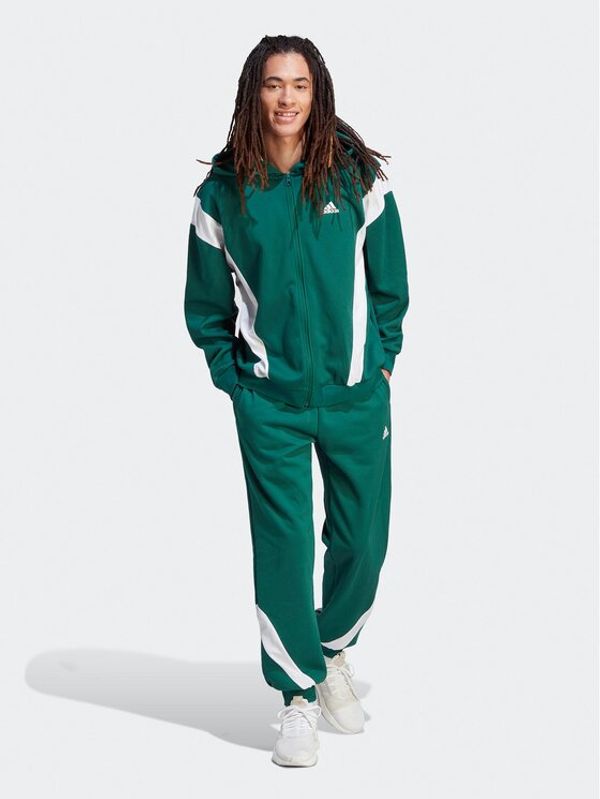 adidas adidas Анцуг Sportswear Fleece IJ6068 Зелен Regular Fit