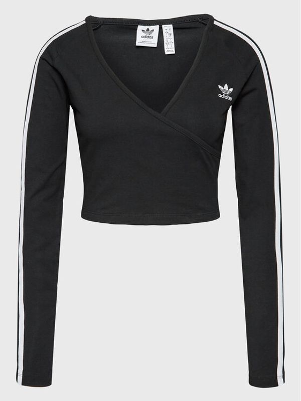adidas adidas Блуза IB7312 Черен Slim Fit
