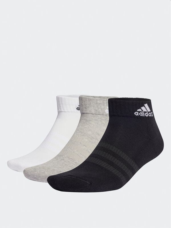 adidas adidas Чорапи къси унисекс Cushioned Sportswear Ankle Socks 6 Pairs IC1292 Сив
