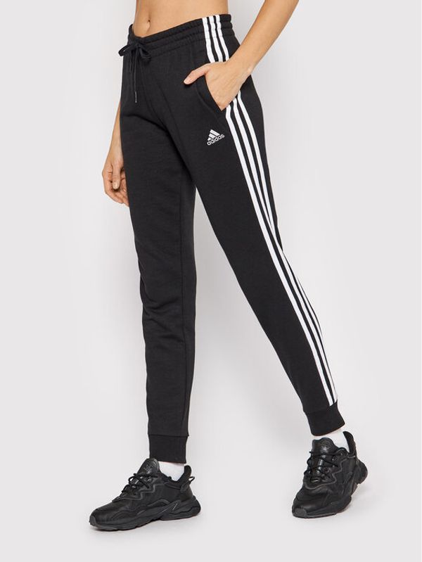 adidas adidas Долнище анцуг 3-Stripes GM8733 Черен Slim Fit
