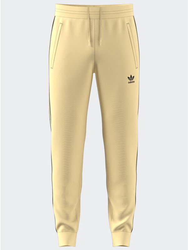adidas adidas Долнище анцуг Adicolor Classics 3-Stripes Joggers IA4793 Жълт Fitted Fit