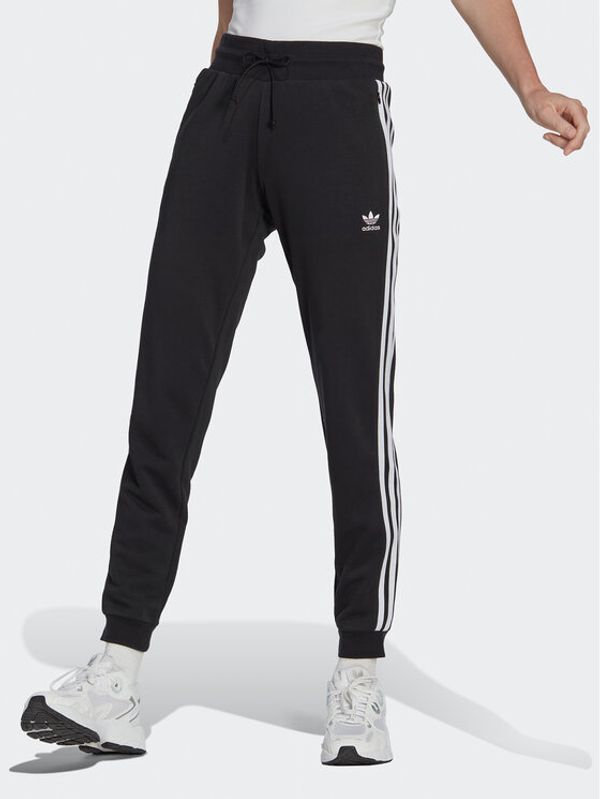 adidas adidas Долнище анцуг Adicolor Classics Slim Cuffed Joggers IB7455 Черен Slim Fit