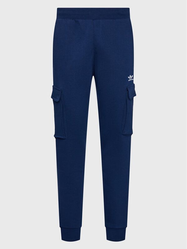 adidas adidas Долнище анцуг adicolor Essentials Trefoil HK0185 Тъмносин Slim Fit