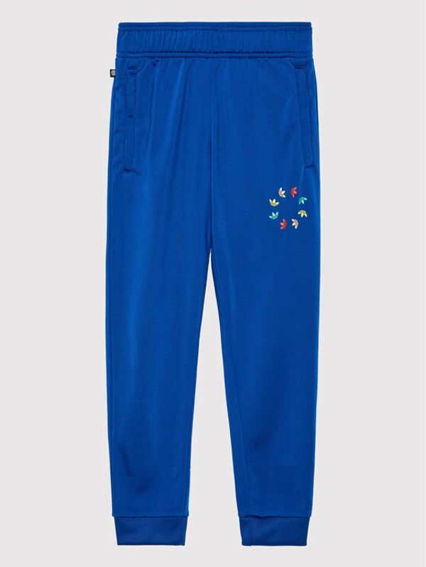 adidas adidas Долнище анцуг adicolor HB9466 Син Regular Fit