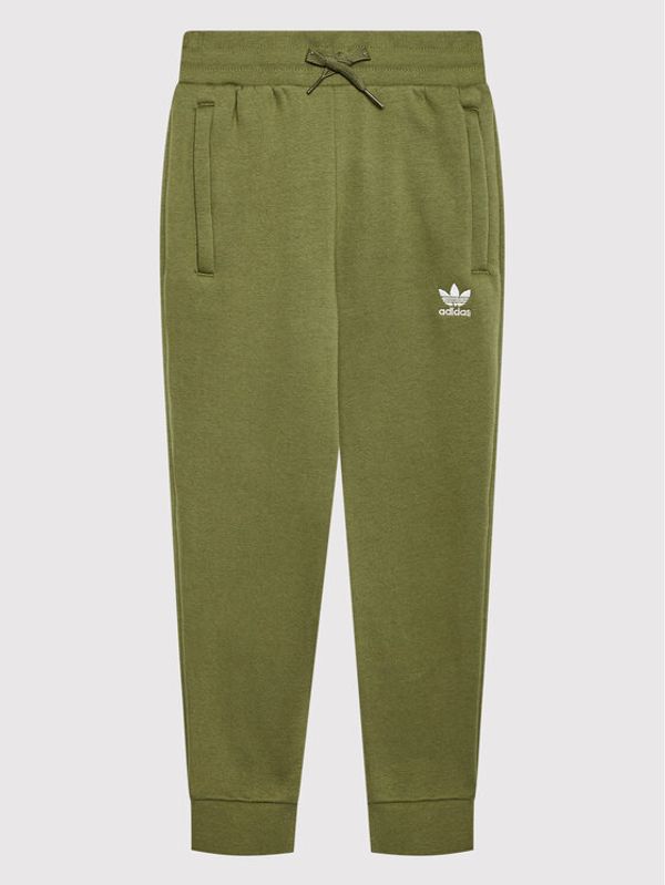 adidas adidas Долнище анцуг adicolor HF2306 Зелен Relaxed Fit