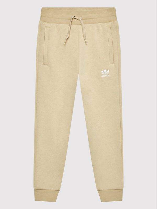 adidas adidas Долнище анцуг adicolor HK2860 Бежов Regular Fit
