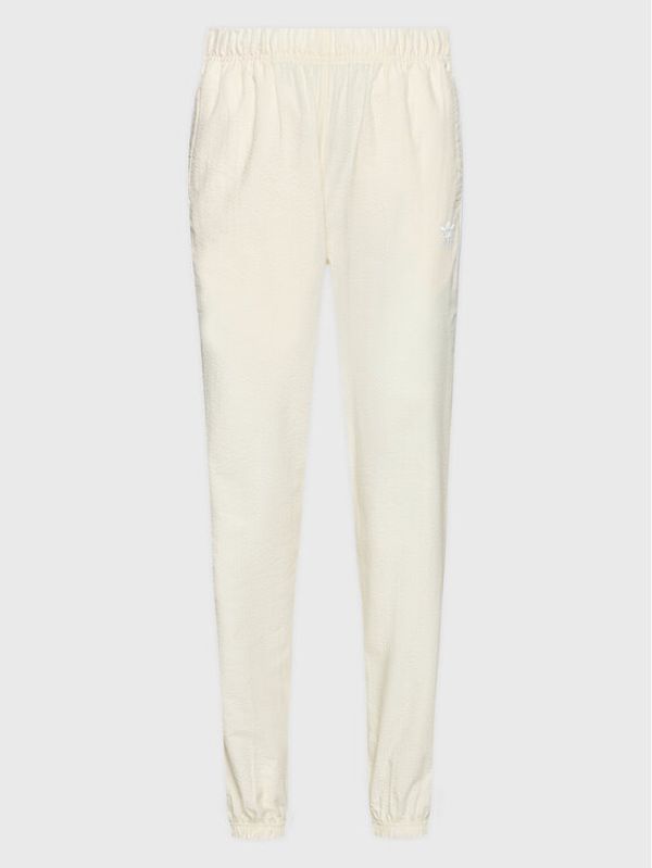 adidas adidas Долнище анцуг adicolor lassics Poplin Track HL9309 Екрю Regular Fit