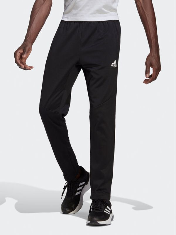 adidas adidas Долнище анцуг AEROREADY Game and Go Small Logo Tapered Joggers HL2180 Черен Regular Fit