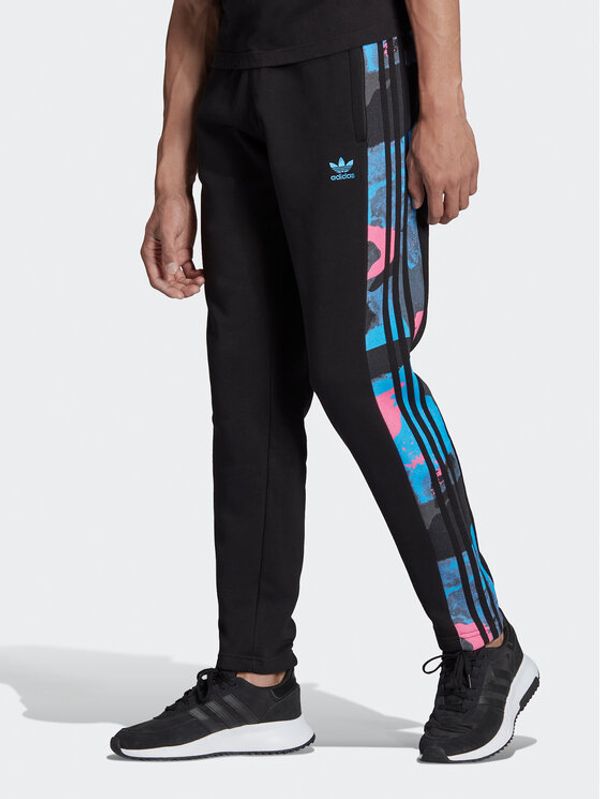 adidas adidas Долнище анцуг Camo Series HK2806 Черен Regular Fit