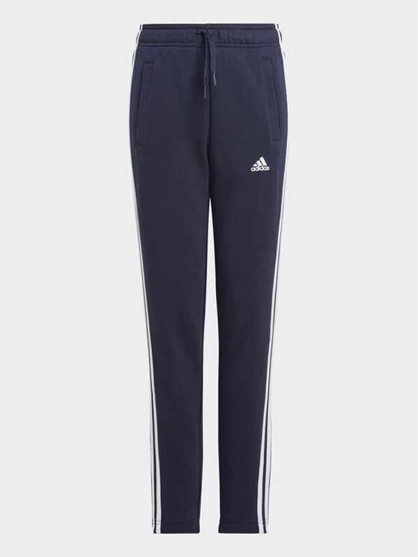 adidas adidas Долнище анцуг Essentials 3-Stripes IC6128 Тъмносин Slim Fit