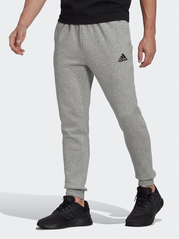 adidas adidas Долнище анцуг Essentials Fleece HL2230 Сив Regular Fit