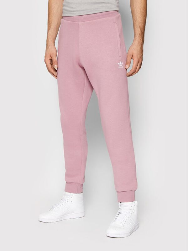 adidas adidas Долнище анцуг Essentials HE9411 Виолетов Slim Fit