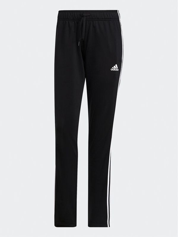 adidas adidas Долнище анцуг Essentials Warm-Up 3-Stripes H48451 Черен Regular Fit