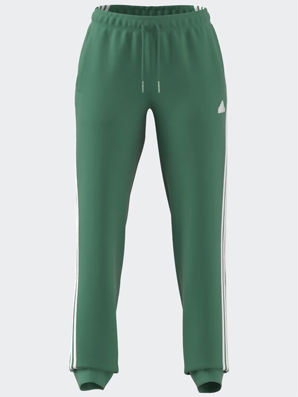 adidas adidas Долнище анцуг Future Icons 3-Stripes Regular Tracksuit Bottoms IB8534 Зелен Regular Fit