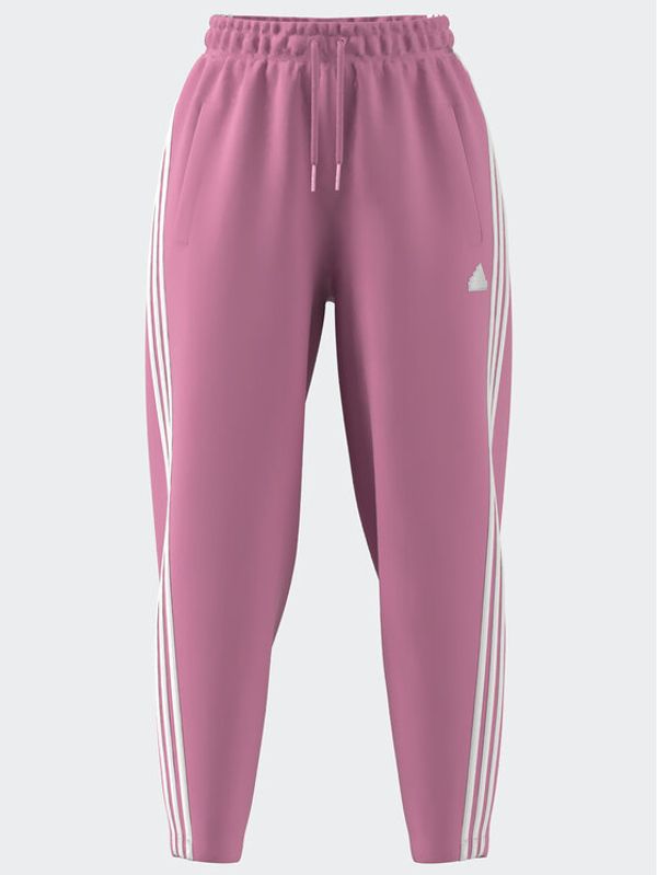 adidas adidas Долнище анцуг Future Icons 3-Stripes Tracksuit Bottoms IC0543 Розов Loose Fit
