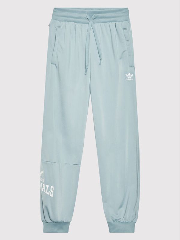 adidas adidas Долнище анцуг Graphic Print HL6883 Син Relaxed Fit