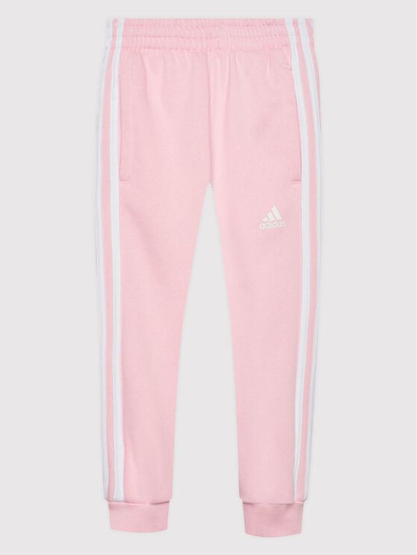 adidas adidas Долнище анцуг HF1904 Розов Regular Fit