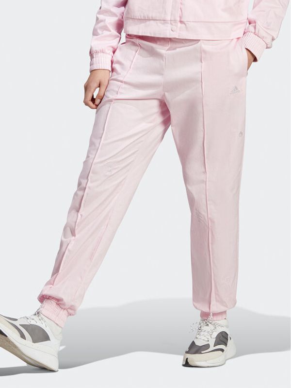 adidas adidas Долнище анцуг Loose Trousers with Healing Crystals-Inspired Graphics IC0795 Розов Loose Fit