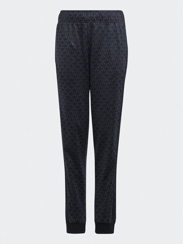 adidas adidas Долнище анцуг Monogram Print H62941 Сив Regular Fit