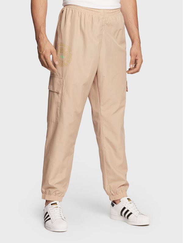 adidas adidas Долнище анцуг Ozworld HL9251 Бежов Regular Fit