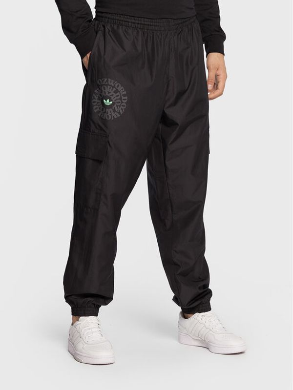adidas adidas Долнище анцуг Ozworld HL9253 Черен Regular Fit