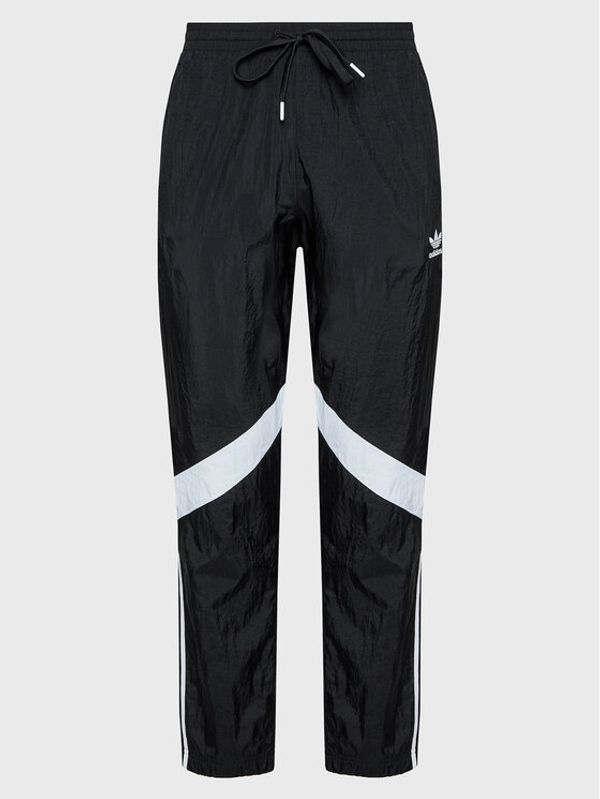 adidas adidas Долнище анцуг Rekive HK7325 Черен Regular Fit