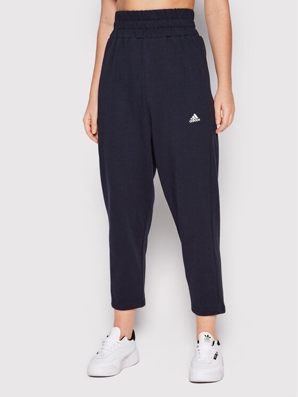 adidas adidas Долнище анцуг Yoga HD6816 Тъмносин Regular Fit