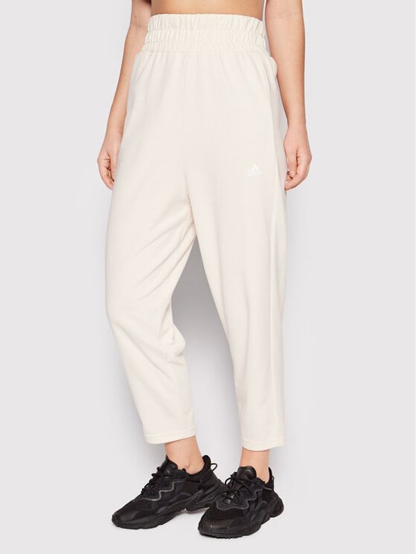 adidas adidas Долнище анцуг Yoga HD6829 Бежов Regular Fit