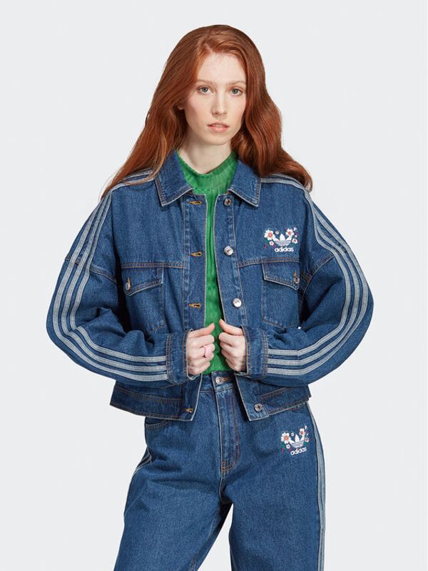 adidas adidas Дънково яке Denim Jacket IP3767 Син