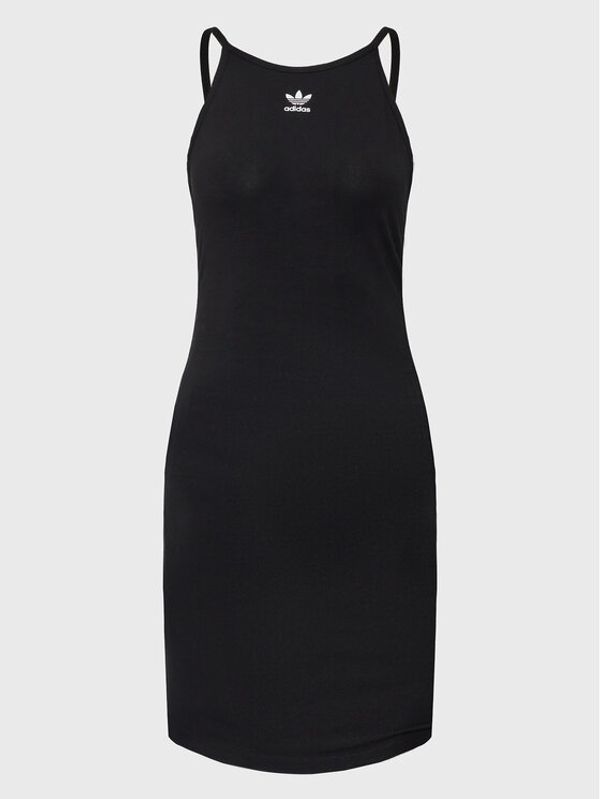 adidas adidas Ежедневна рокля IB7401 Черен Slim Fit