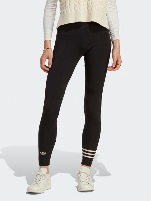 adidas adidas Клин Adicolor Neuclassics Full Length Leggings (Plus Size) IB7313 Черен
