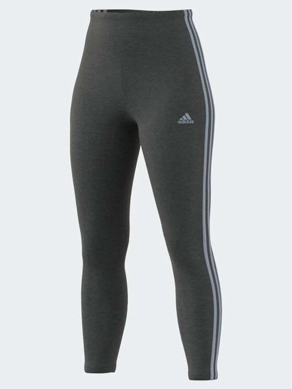 adidas adidas Клин Essentials 3-Stripes High-Waisted Single Jersey Leggings IL3310 Сив