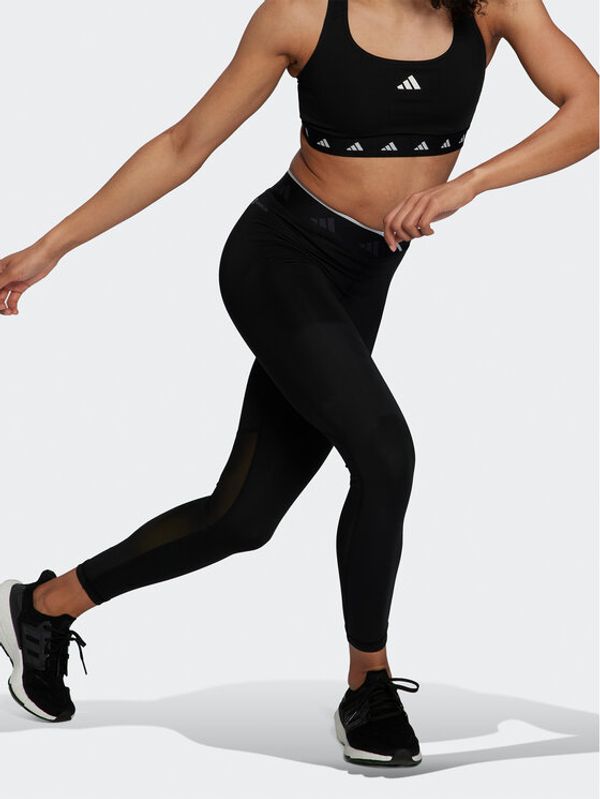 adidas adidas Клин Techfit V-Shaped Elastic 7/8 Leggings HF6676 Черен