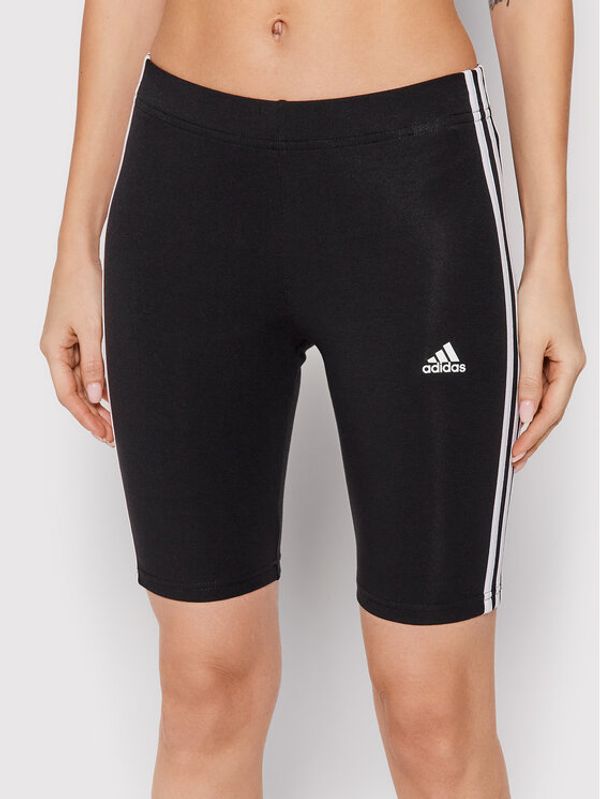 adidas adidas Колоездачни шорти Essentials 3-Stripes Bike GR3866 Черен Extra Slim Fit