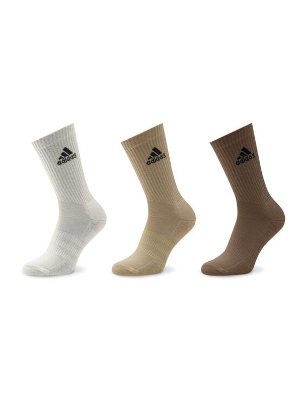 adidas adidas Комплект 3 чифта дълги чорапи мъжки Cushioned Crew IC1315 Цветен