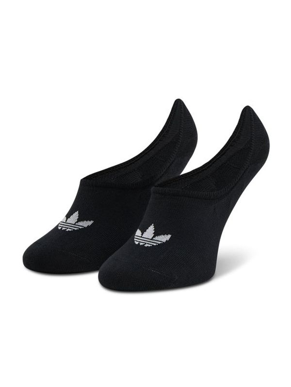 adidas adidas Комплект 3 чифта терлик унисекс No-Show Socks 3P FM0677 Черен