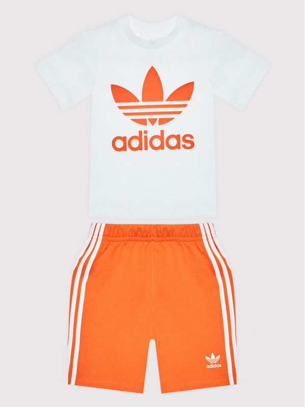 adidas adidas Комплект тишърт и спортни шорти Trefoil HK7481 Цветен Regular Fit
