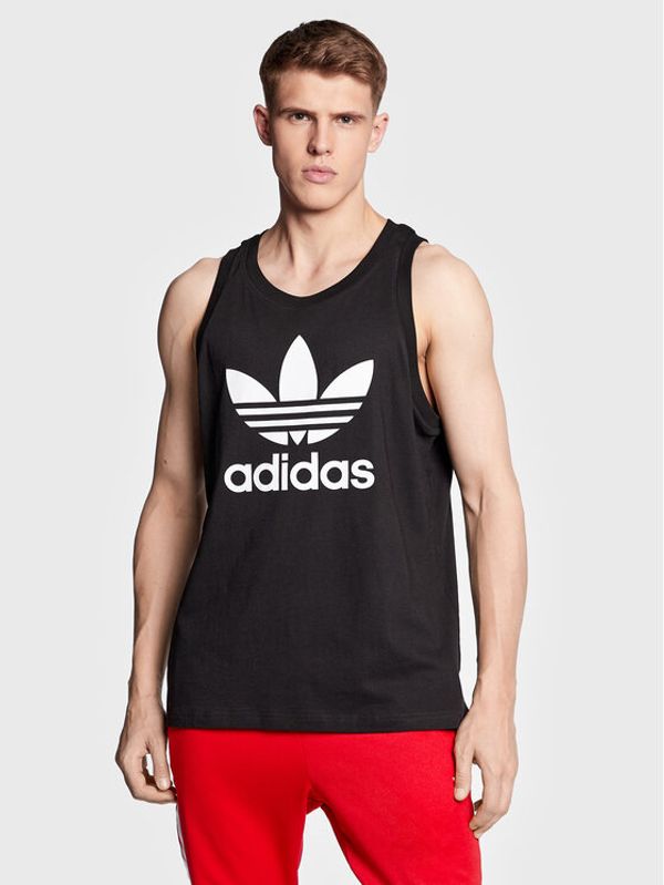 adidas adidas Мъжки топ Adicolor Classics Trefoil Tank Top IA4811 Черен Regular Fit