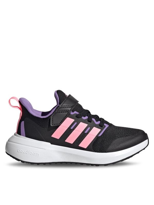 adidas adidas Обувки Fortarun 2.0 Cloudfoam Sport Running Elastic Lace Top Strap Shoes HR0289 Черен