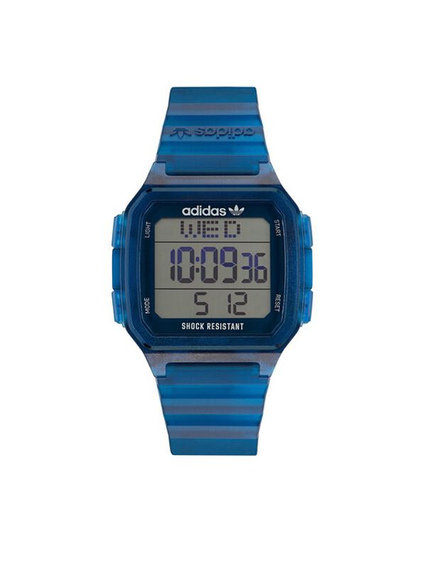 adidas adidas Originals Часовник Street Digital One Gmt AOST22552 Тъмносин