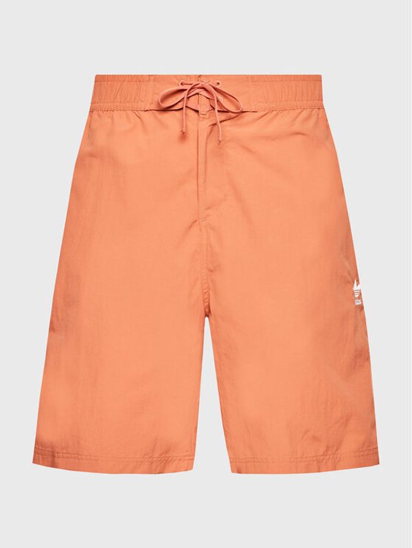 adidas adidas Плувни шорти adicolor 3-Stripes HK7388 Оранжев Relaxed Fit