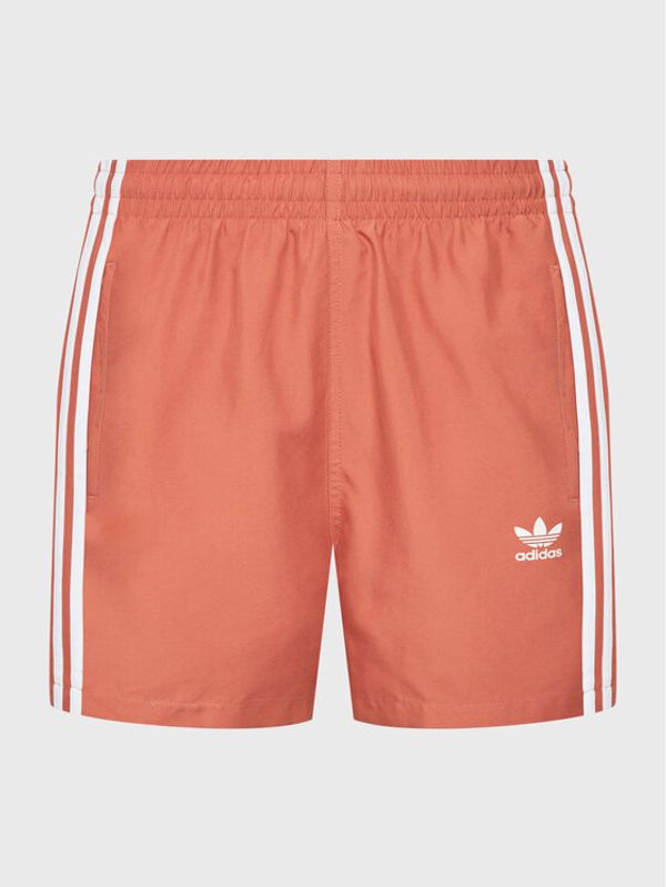 adidas adidas Плувни шорти adicolor Classics 3-Stripes HK7326 Оранжев Regular Fit