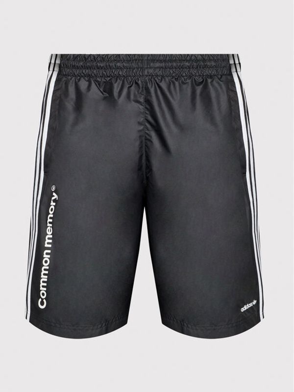 adidas adidas Плувни шорти Graphic Common Memory HC7125 Черен Regular Fit