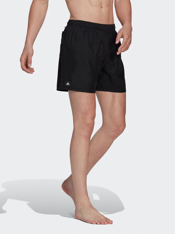 adidas adidas Плувни шорти Logo CLX Short Length Swim Shorts HT2123 Черен Regular Fit