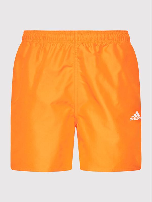 adidas adidas Плувни шорти Solid HA0375 Оранжев Regular Fit